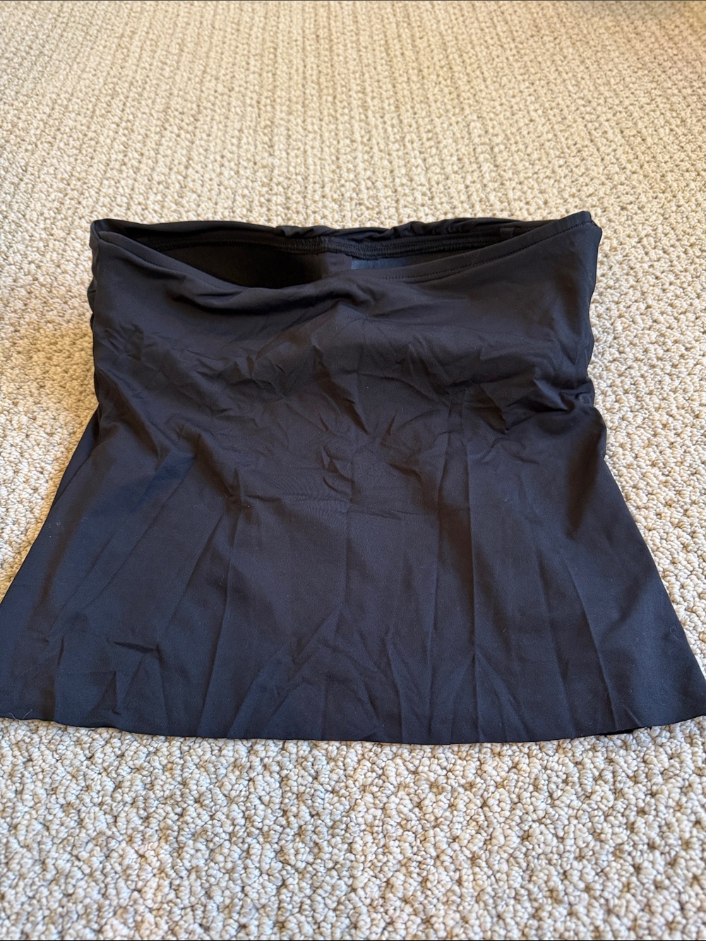 Vince Camuto Black Strapless Swim Top - Picture 2 of 3
